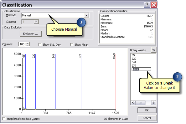 Stream network classification